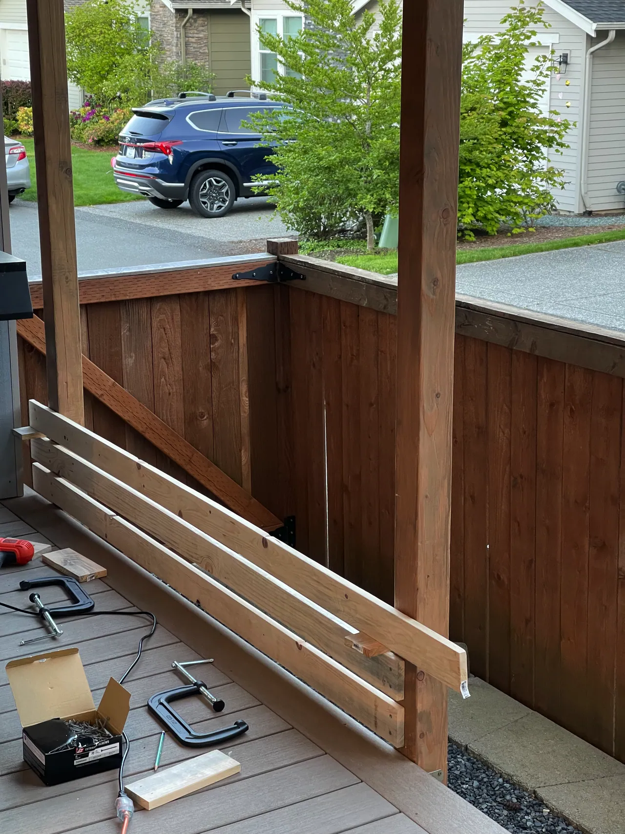 Using board section for spacing