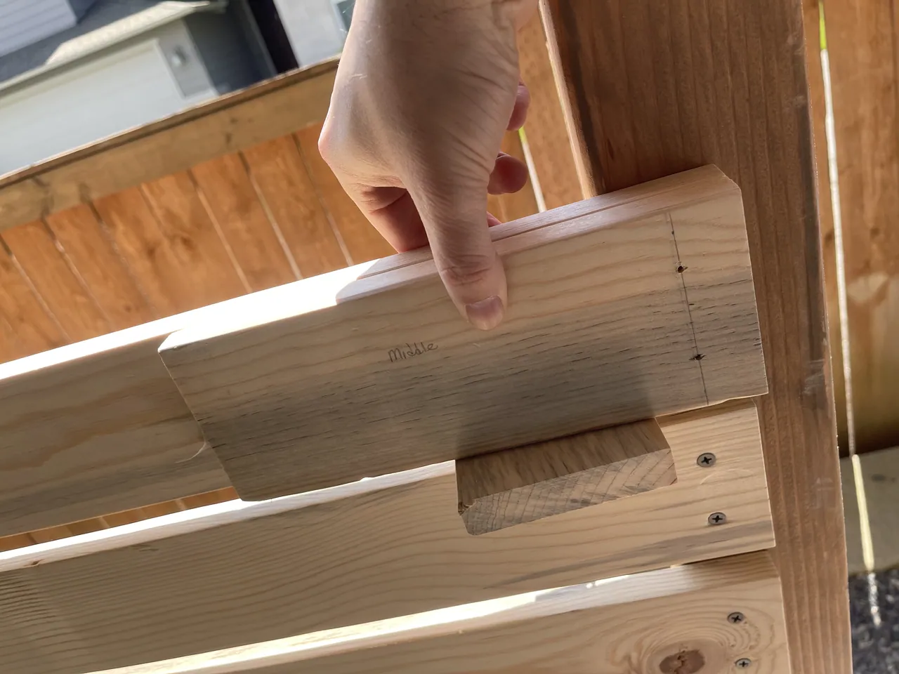 Stencil for drilling