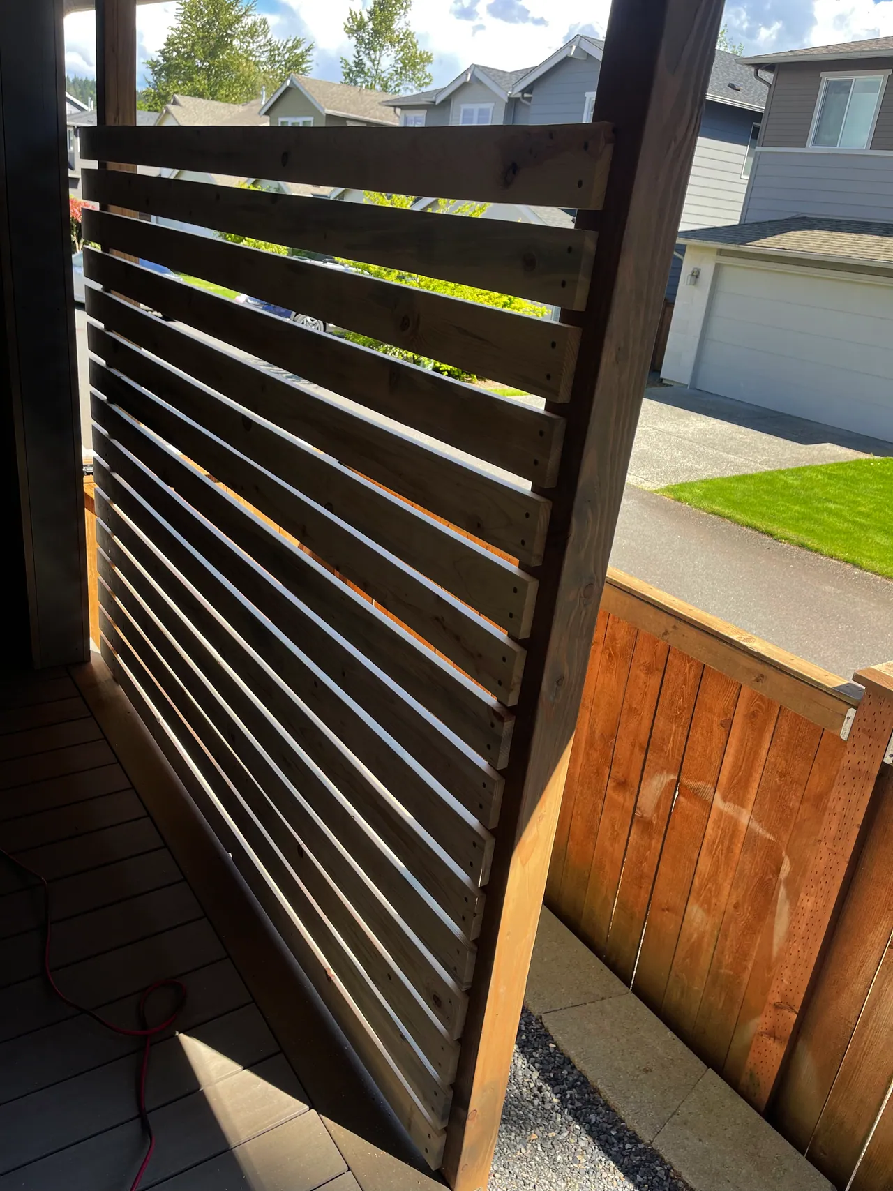 First panel is complete!