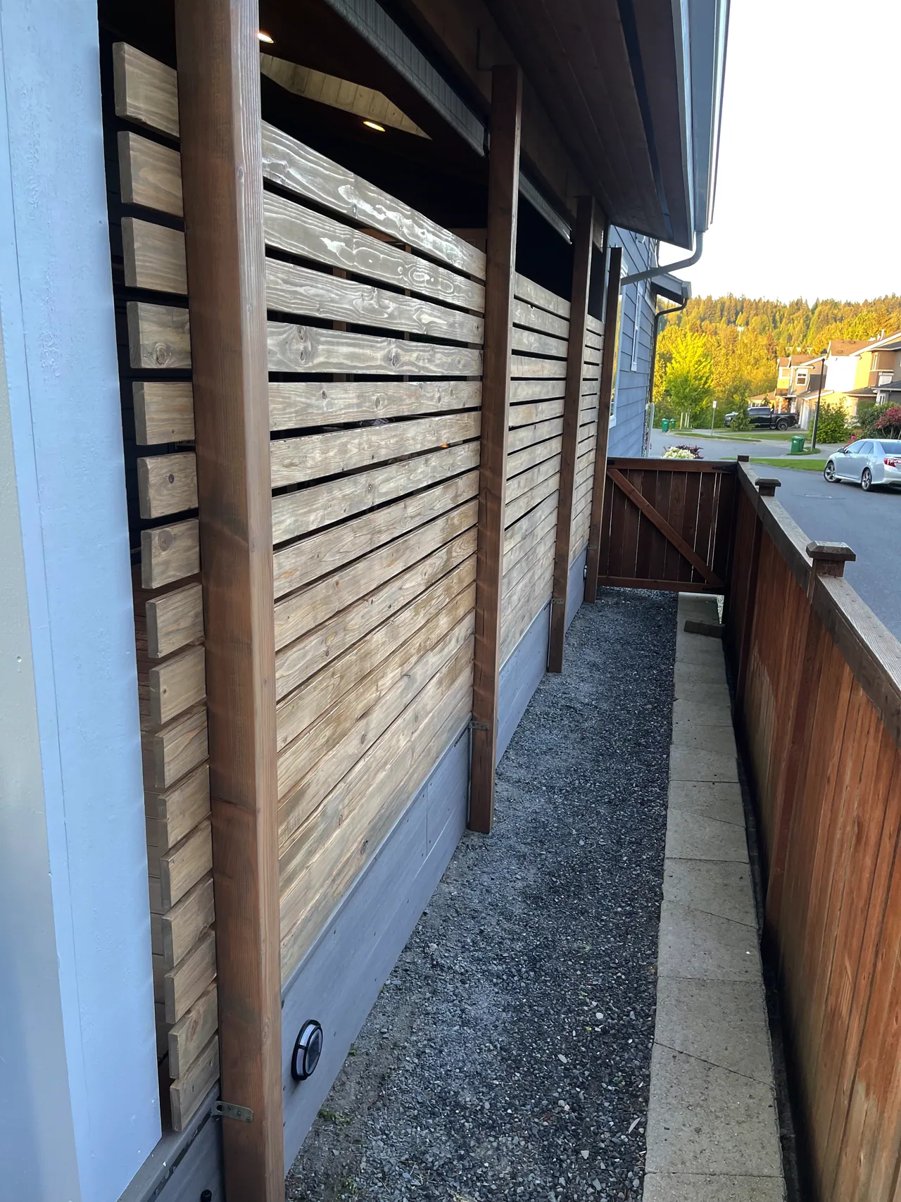 Three panels finished